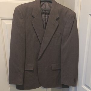 Collection B Men's Sophisticated Brown Blazer